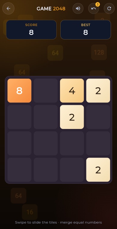 2048 gameplay
