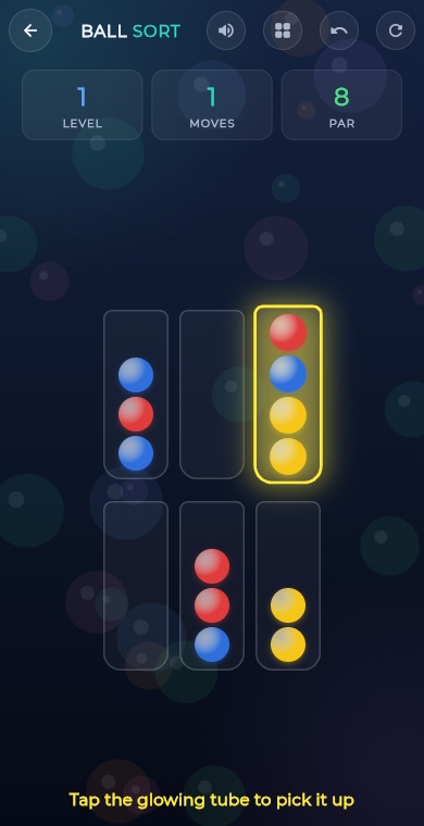 Ball Sort gameplay