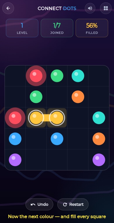 Connect Dots gameplay