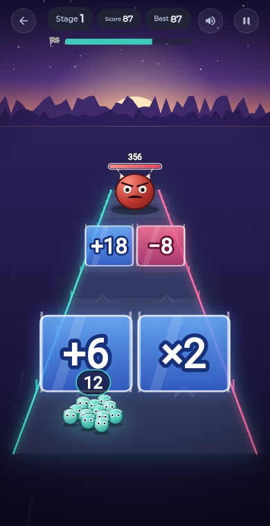 Gate Dash gameplay