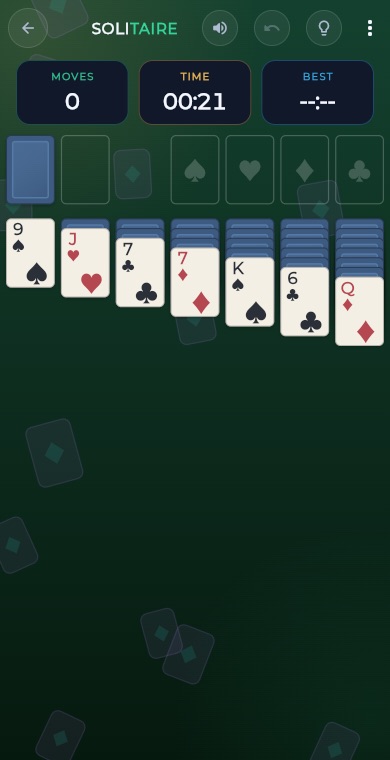 Solitaire gameplay